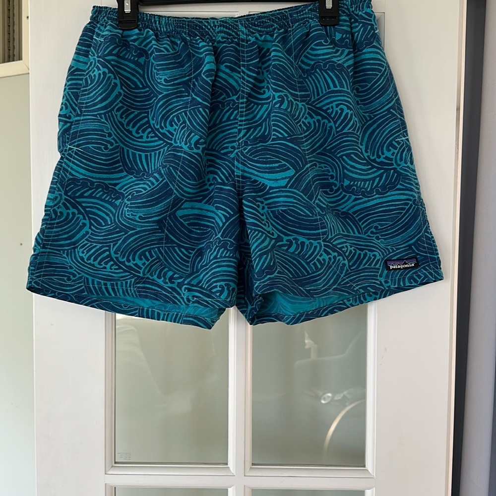 Patagonia Blue Shells Swim Shorts